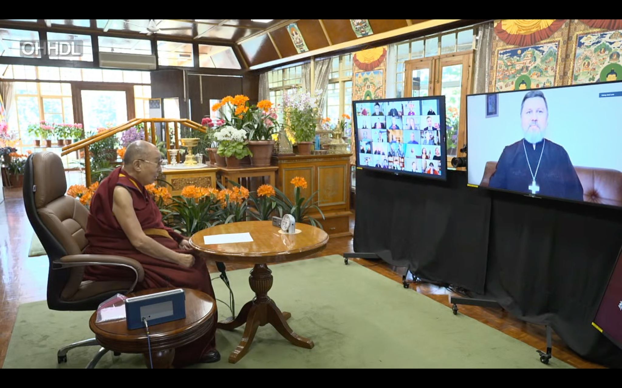 Лютеранский священник принял участие в межрелигиозном диалоге с Далай-Ламой